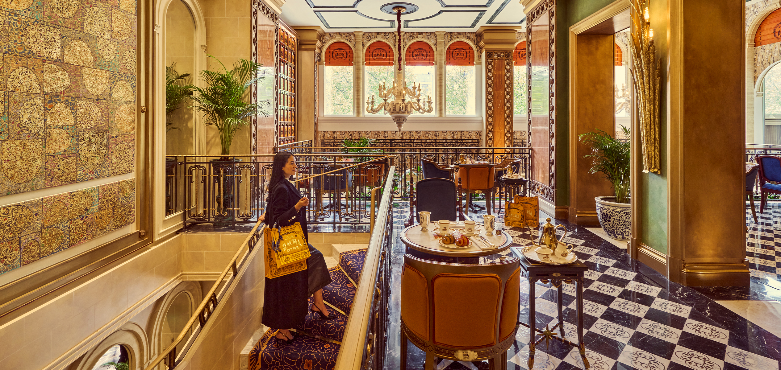 Legendary House of Bacha Coffee Unveils European Flagship on the Champs-Élysées